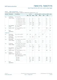 74HCT175N Datasheet Page 6