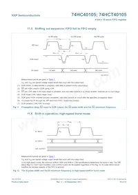 74HCT40105N Datasheet Page 18