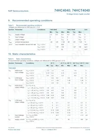 74HCT4040N Datasheet Page 6
