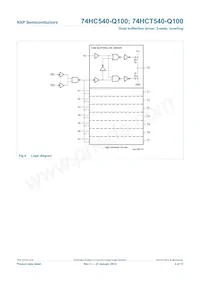 74HCT540N-Q100U Datasheet Page 4