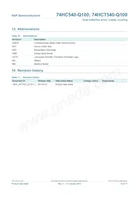 74HCT540N-Q100U Datasheet Page 14