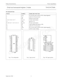 74HCT646N Datasheet Page 4