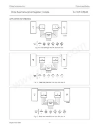 74HCT646N Datenblatt Seite 12