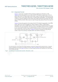 74HCT7403D-Q100 Datasheet Page 23