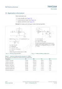 74HCU04N Datasheet Page 8