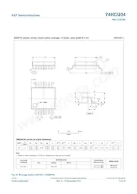 74HCU04N Datasheet Page 12