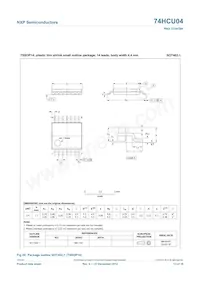 74HCU04N Datasheet Page 13