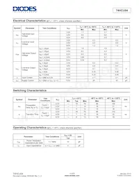 74HCU04T14-13 Datasheet Page 4