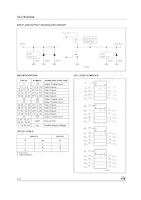 74LCX162244TTR Datasheet Page 2
