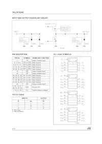 74LCX16240TTR Datasheet Page 2