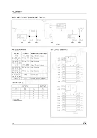 74LCX16541TTR Datasheet Page 2