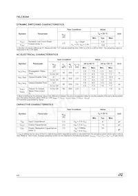 74LCX244TTR Datasheet Page 4