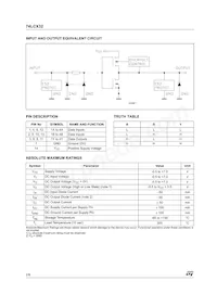 74LCX32MTR Datasheet Page 2