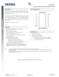 74LV06AT14-13 Datasheet Cover