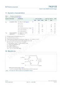 74LV132N Datasheet Page 6