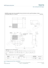 74LV14N Datasheet Pagina 15