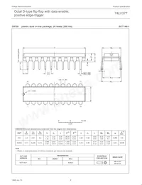 74LV377D Datasheet Page 8