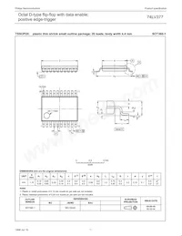 74LV377D Datasheet Page 11