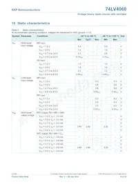 74LV4060N Datasheet Page 6