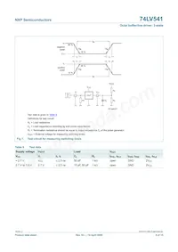 74LV541D Datasheet Page 8