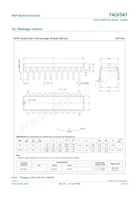 74LV541D Datasheet Page 9