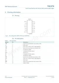74LV74N Datasheet Page 4