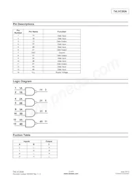 74LVC00AT14-13 Datasheet Page 2