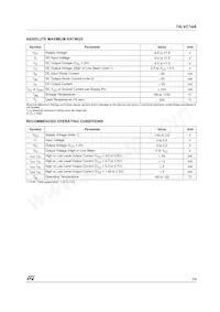 74LVC14AMTR Datasheet Page 3