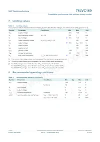 74LVC169D Datasheet Pagina 8