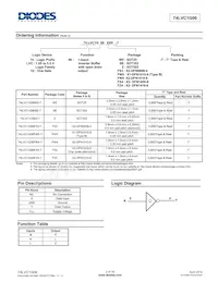 74LVC1G06FX4-7 Datasheet Page 2