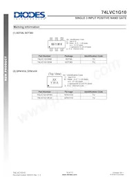 74LVC1G10FZ4-7 Datasheet Page 10