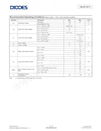 74LVC1G11FZ4-7 Datasheet Page 3