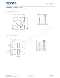 74LVC1G14Z-7 Datasheet Page 14