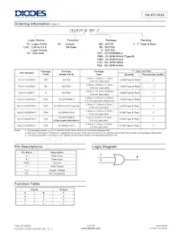 74LVC1G32FX4-7 Datasheet Pagina 2