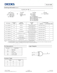 74LVC1G86FX4-7 Datasheet Page 2