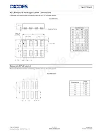 74LVC2G02HK3-7 Datasheet Pagina 8
