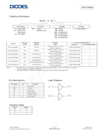 74LVC2G04FW4-7 Datasheet Page 2