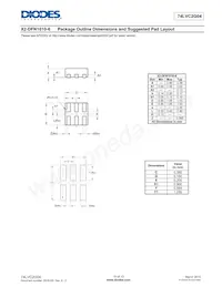 74LVC2G04FW4-7 Datasheet Page 10
