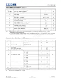 74LVC2G32HK3-7 Datasheet Page 3