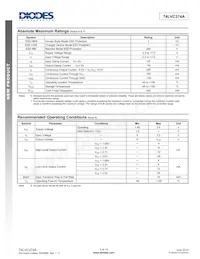 74LVC374AT20-13 Datasheet Page 3