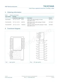 74LVC544APW Datasheet Page 2