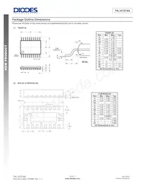 74LVC574AQ20-13數據表 頁面 9