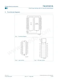 74LVC821ABQ Datasheet Page 3
