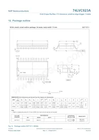 74LVC823ABQ數據表 頁面 15