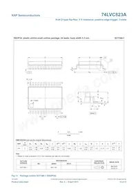 74LVC823ABQ Datasheet Page 16