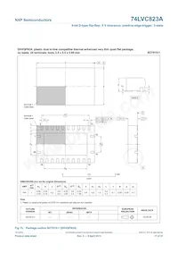 74LVC823ABQ Datasheet Page 18