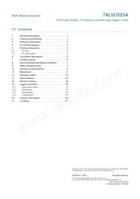 74LVC823ABQ Datasheet Page 22