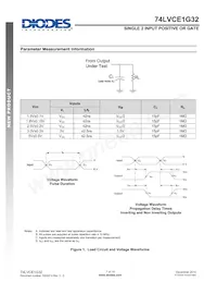 74LVCE1G32SE-7 Datasheet Page 7