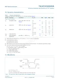 74LVCH322245AEC/G; Datasheet Page 7
