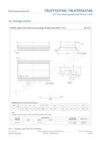 74LVT16374ADGG Datasheet Page 13